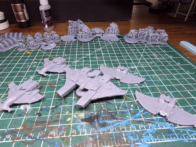 Battlefleet aircraft fleet print example